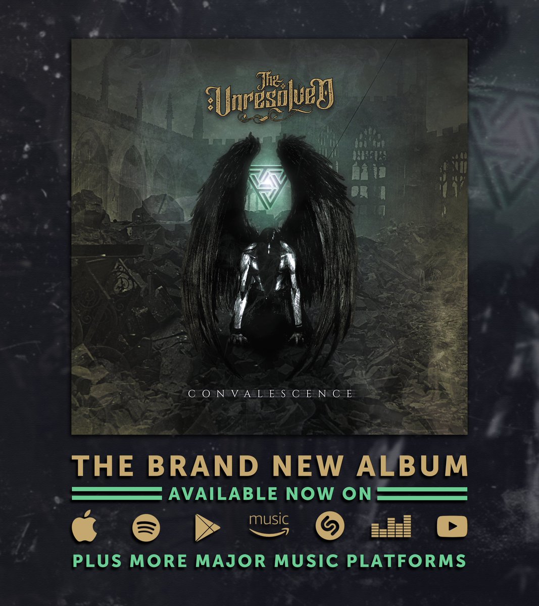 The Unresolved (@unresolvedband) on Twitter photo π₯π₯πππππ πππππ πππ πππ!π₯π₯
Convalescence is here!! Our first full length studio album is Out Now!!
It's available to stream on all platforms imaginable and also physical copies available on our website.
STREAM CONVALESCENCE HERE
linktr.ee/unresolvedband π₯π₯πππππ πππππ πππ πππ!π₯π₯
Convalescence is here!! Our first full length studio album is Out Now!!
It's available to stream on all platforms imaginable and also physical copies available on our website.
STREAM CONVALESCENCE HERE
linktr.ee/unresolvedband