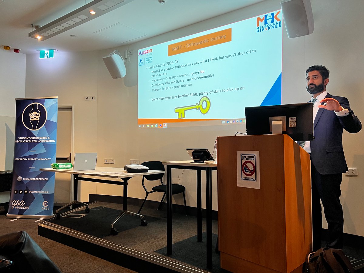 SOMA (@somagradgroup) on Twitter photo Great session today about sports and exercise medicine, orthopaedic surgery, and most importantly TEAMWORK from <a href="/melbournefc/">Melbourne Demons</a> Team Doctor <a href="/LauraLallenec/">Laura Lallenec</a> and tragic supporter/Director of <a href="/Austin_Health/">Austin Health</a> orthopaedic training Mr Matt Alexander #MelbourneHipAndKnee <a href="/opsmc/">OlympicParkSportsMed</a> Great session today about sports and exercise medicine, orthopaedic surgery, and most importantly TEAMWORK from <a href="/melbournefc/">Melbourne Demons</a> Team Doctor <a href="/LauraLallenec/">Laura Lallenec</a> and tragic supporter/Director of <a href="/Austin_Health/">Austin Health</a> orthopaedic training Mr Matt Alexander #MelbourneHipAndKnee <a href="/opsmc/">OlympicParkSportsMed</a>