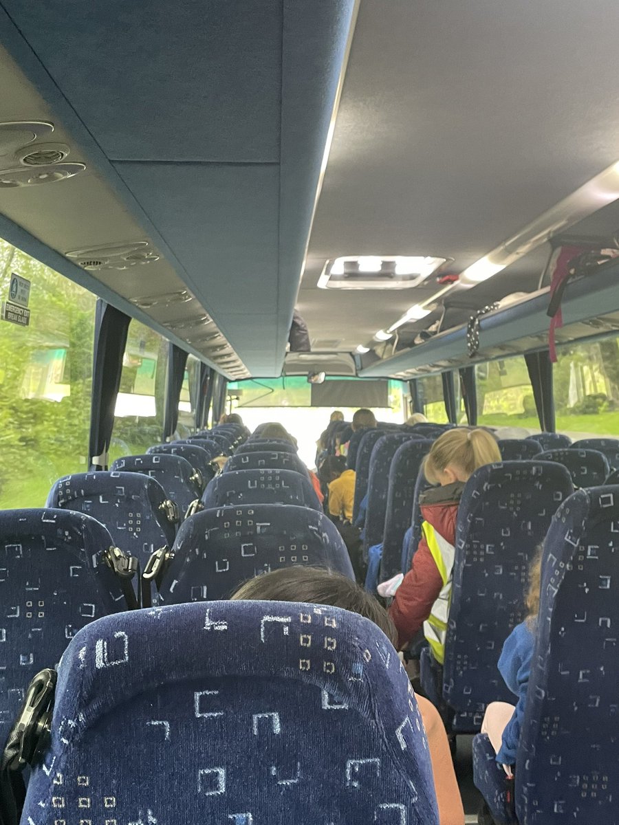 A delayed start for Year 3 but we are off! Hoping to still arrive back at school for 4.15 but will keep you updated on this.