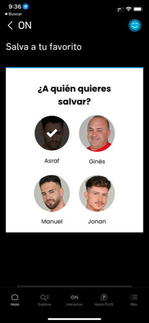 Misma estrategia que la semana pasada.  Primero salvo a Asraf y el jueves a Jonan. #SVGala10