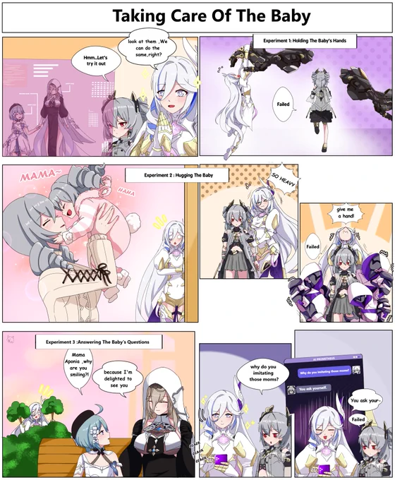 Hmm... I'm a good learner, right?  Kudos to Captain @KuDayunii for the amazing fanwork!   #HonkaiImpact3rd
