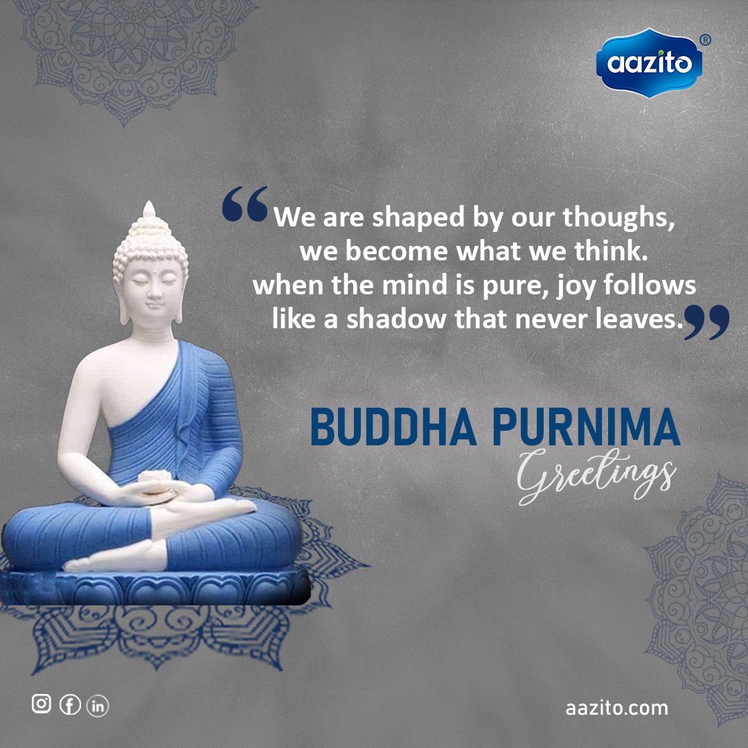 aazito_food's tweet photo. Happy Buddha Purnima 🙏
Greetings from @aazito_food 

#buddha #buddhaquotes #festival #india #allofz #aazito #greetings https://t.co/dfcEjm26SP