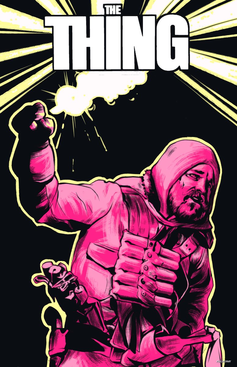MatthewAMullins's tweet photo. Alternative poster for John Carpenter's The Thing (1982)
By Phillip Ray @philrayART https://t.co/g9q1lBVm2H
https://t.co/ARSDvvIDmZ
https://t.co/jJOT8fNfWC
#JohnCarpentersTheThing #AlternativePoster #PhillipRay https://t.co/qcTZ5MC3lR