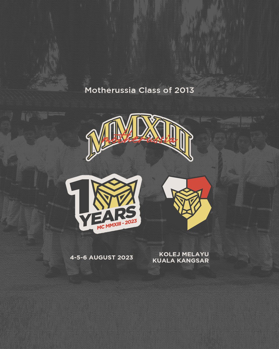 mcmmxiii's tweet photo. We're ready for you!

Are you?

Check out our website for what we have in mind this August. More via X3 Telegram.

👑 #Motherussia #10thAnniversary #Homecoming #OBW2023

📷: @nabilshamdan https://t.co/lxqkPRzMCW