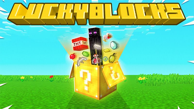 Infinity Lucky Block Skyblock in Minecraft Marketplace