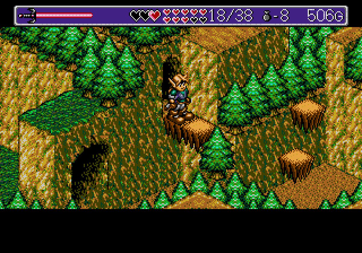 mailsprower1's tweet photo. That's Greenmaze from Landstalker: The Treasures of King Nole! https://t.co/BOhLuYrXKx