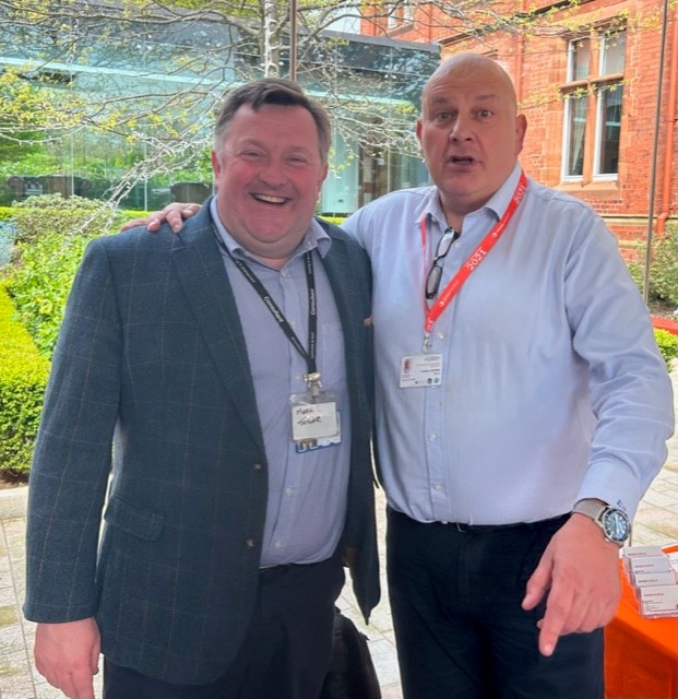 Always a pleasure to meet our good friend Mr. Mark Taylor at the 3rd Northern Ireland Transplant Symposium.