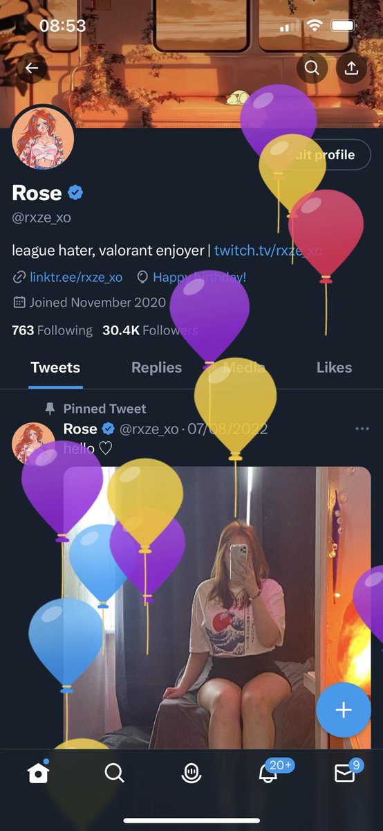 Rose tweet media