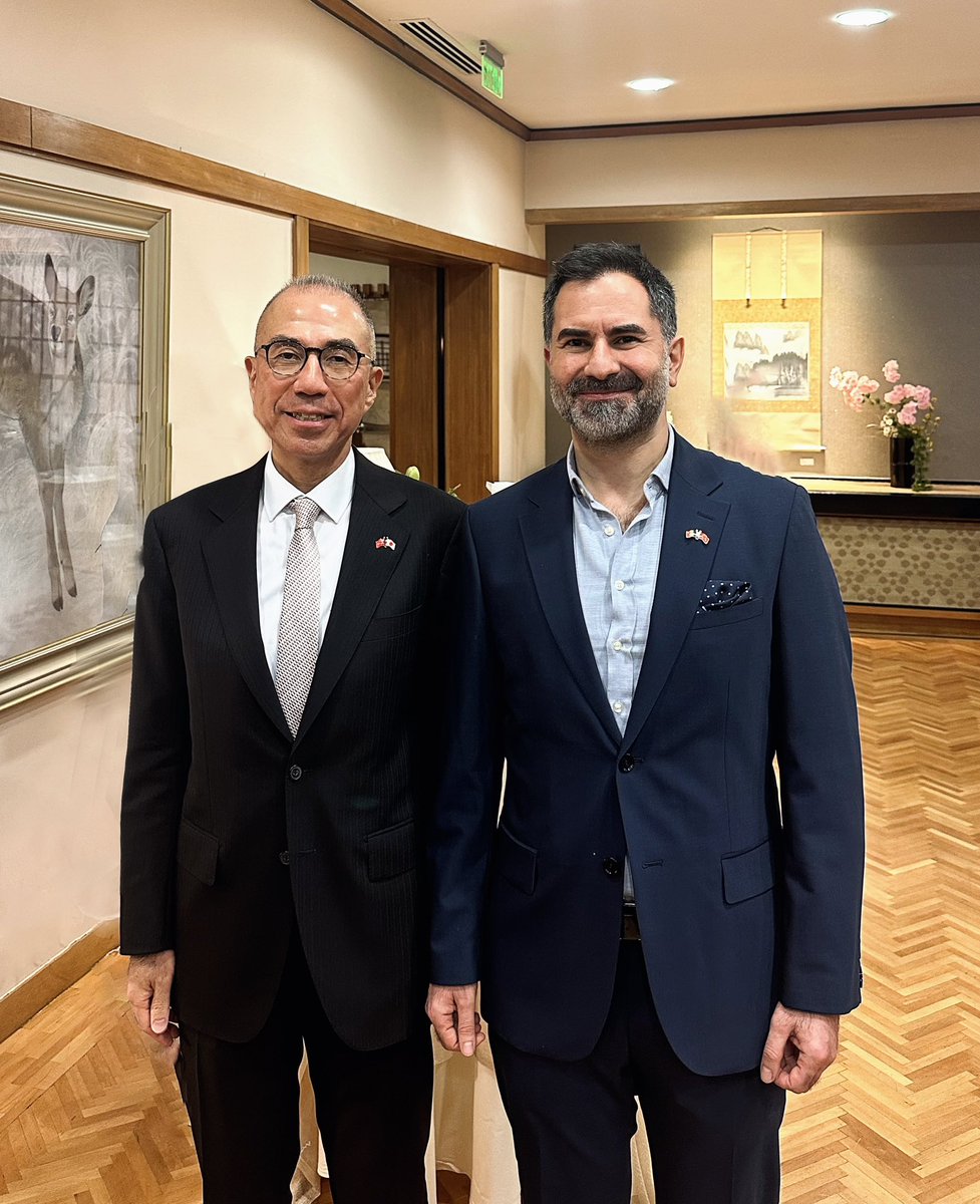 Japonya Ankara Büyükelçisi Sayın Kazuhiro Suzuki Kanberra’ya görevlendirilmesi sebebiyle düzenlenen Japonya Büyükelçiliği’ndeki Veda Töre’nine katıldık. Nazik davetlerine katılmaktan gurur duyduk. İki dost devlet ve millet arasındaki ilişkiler güçlenmeye devam edecektir.🇹🇷🇯🇵