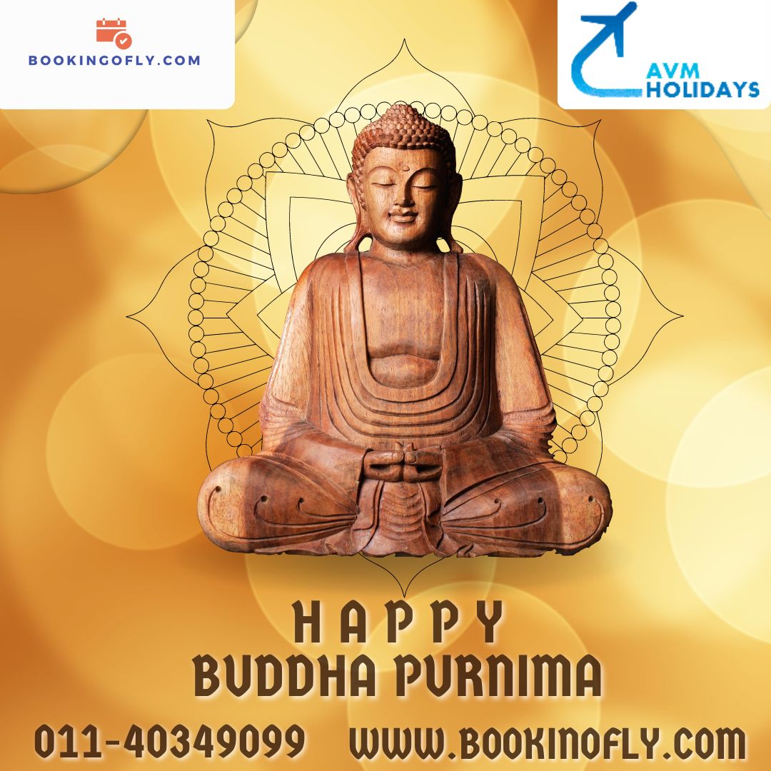 bookingofly's tweet photo. Happy Buddha Purnima By https://t.co/fuOt2bCa2t https://t.co/IC6gqPAGmH On the occasion of Buddha Purnima, may your life gets filled with peace, happiness, good health, and joy #travelagent #goa #trips #avmholidays #cheapflights #tour #TravelGuide #b2b #flightticketfare #vacation https://t.co/e9RD6JD8JZ