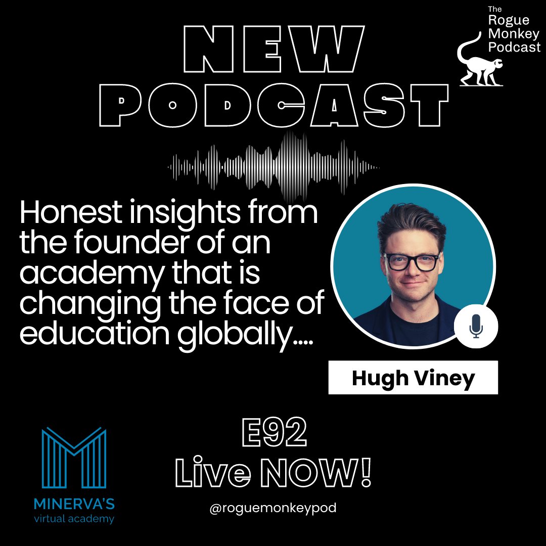 E92 is LIVE 🙌
Speaking to <a href="/HughViney1/">Hugh Viney</a> about the challenges of being a founder &amp; the wider challenges faced in education 🌟
Youtube ⏩ zurl.co/7KmX
Apple Podcasts ⏩ zurl.co/bnlF
Spotify ⏩ zurl.co/CsQw
All links ⏩ zurl.co/XsRY