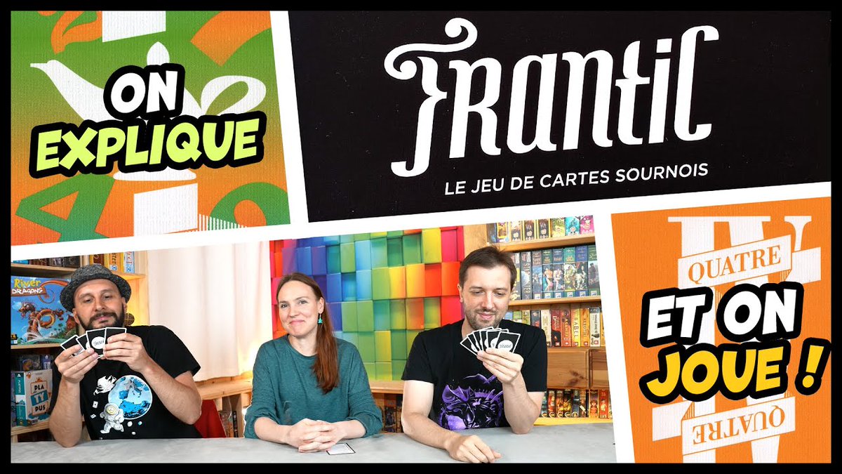EditionsOffline's tweet photo. Direction le Chalet pour suivre une partie de Frantic entre Martin, Aline et Sylvain ! @unmondedejeux 
https://t.co/sNXl1XvkNX https://t.co/05SkA7fGoI