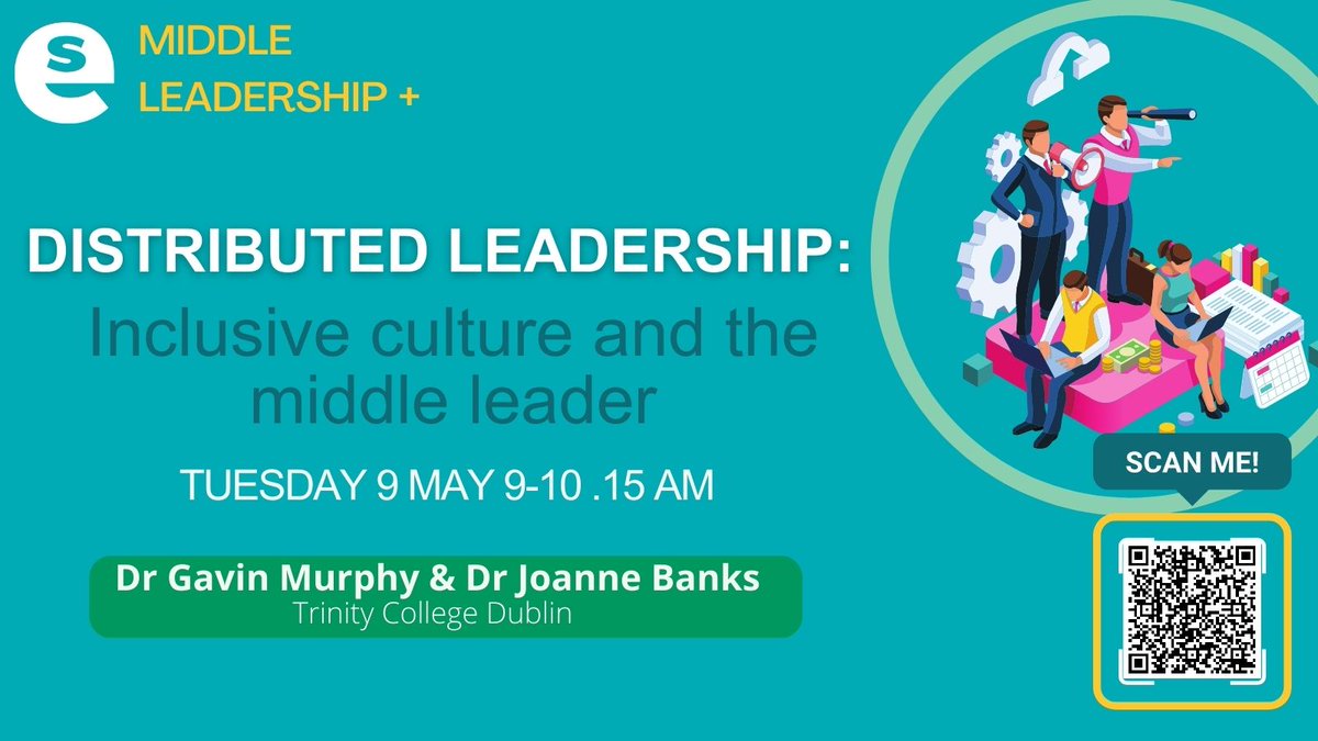 EdScotPLL's tweet image. Final call for all educators! As part of our #EdScotML additional offer, we are hosting a Middle Leadership+ session on distributed leadership with powerful diversity and inclusion messaging. 

Remaining tickets available: ow.ly/m1pt50Og0yY