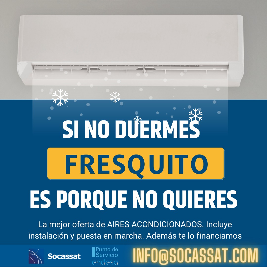 SOCASSAT's tweet photo. No esperes a sufrir el calor del verano para realizar el mantenimiento a tu aire acondicionado. 

Contáctanos y dispón de profesionales que dejarán al día tus equipos para disfrutar de temperaturas confortables cuando más lo necesitas. 

Más info en: https://t.co/OoKeOBMHT5 https://t.co/yuS8OMDrVq