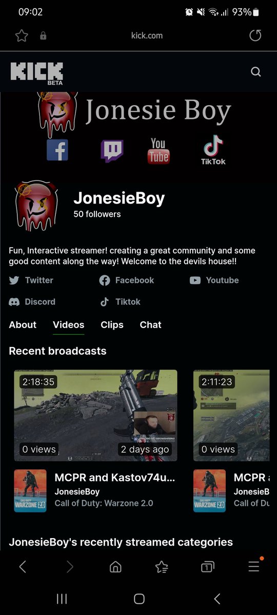 ⚠️ We are currently sat on 50 followers!! Pushing for that 75. ⚠️
Back live tonight catching some dubs. 8pm BST!! 
kick.com/JonesieBoy

#KickStreamer #CallOfDuty #Warzone2 #bot #doingitdifferently #FYP #FPS #gaming #live #follow