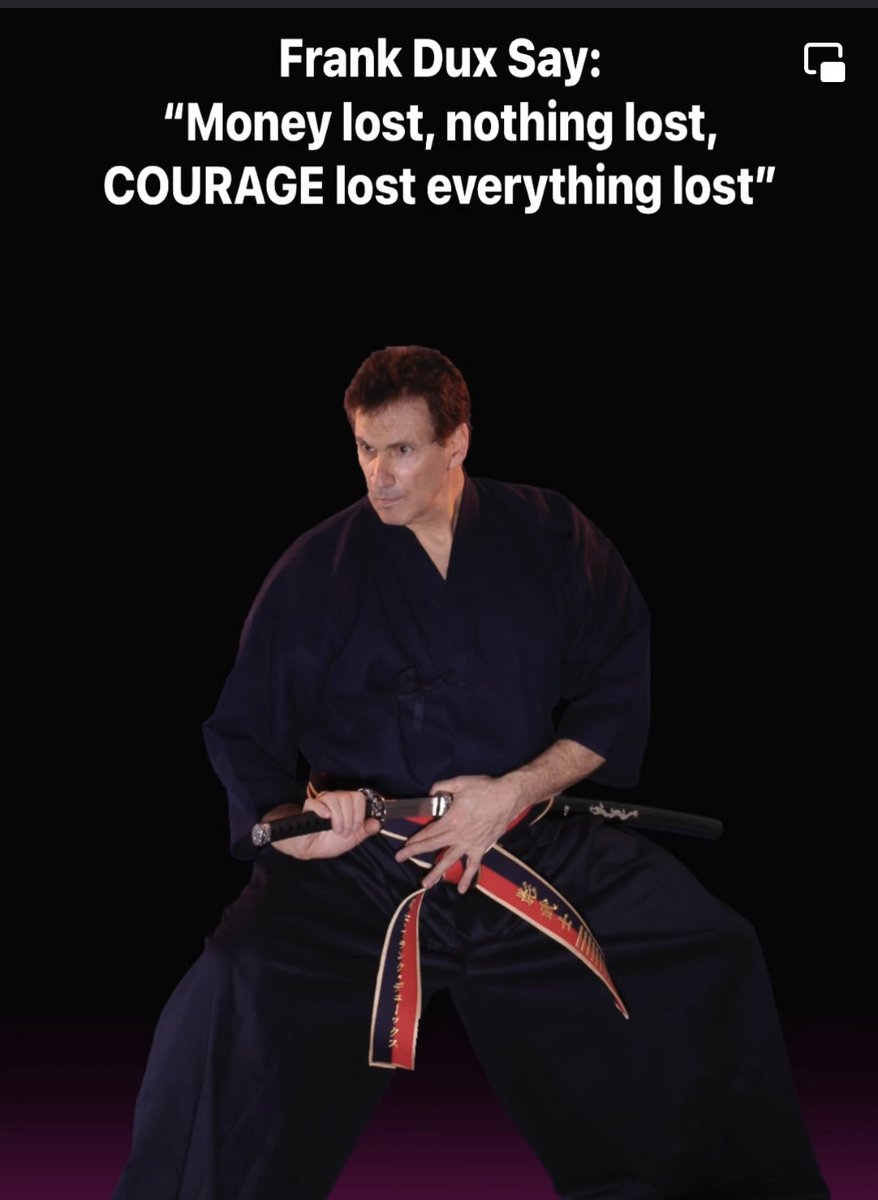 Frank Dux tweet media