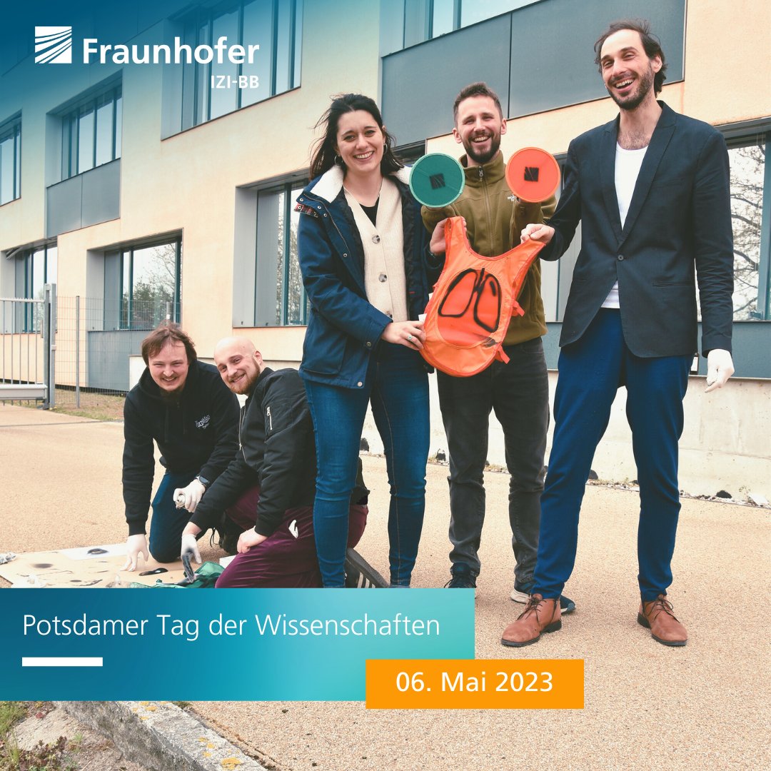 Wissenschaft zum Anfassen 👩‍🔬
Morgen startet der Potsdamer Tag der Wissenschaften am Campus Griebnitzsee. Auch dieses Jahr haben wir faszinierende Einblicke in die Forschung für euch dabei.

👉 potsdamertagderwissenschaften.de 👈