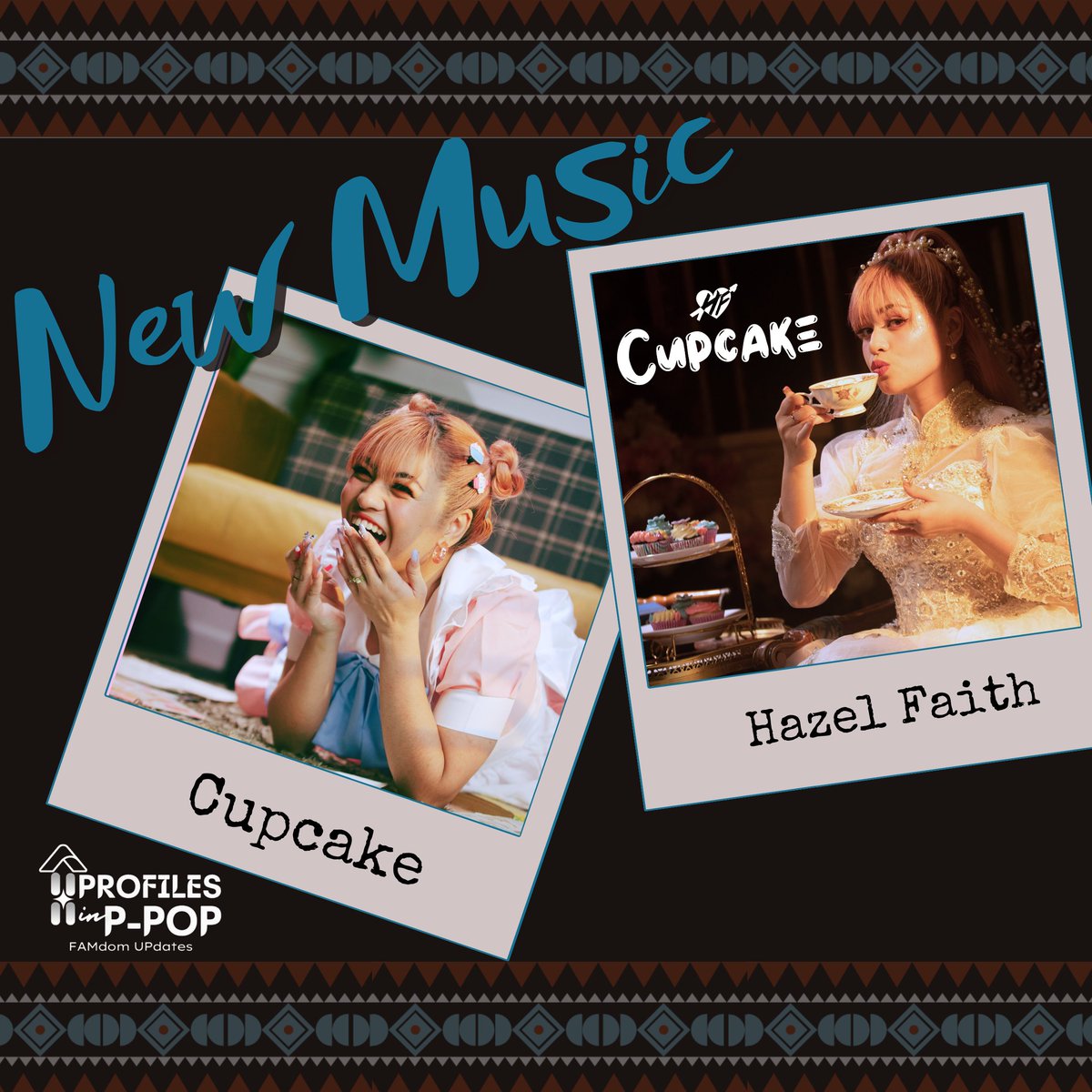 FamdomUpdates's tweet photo. 🚨Breaking News

Sweeties, did you hear? @TheHazelFaith just released "Cupcake" on all streaming platforms &amp; don't forget to check out the MV for some sweet visuals to match her sweet voice🧁

🎥https://t.co/HfIc0bJ6fg

#ProfilesInPPop #PPOPNews #HazelFaith #HFCupcakeMusicRelease https://t.co/iEK9hns7bI