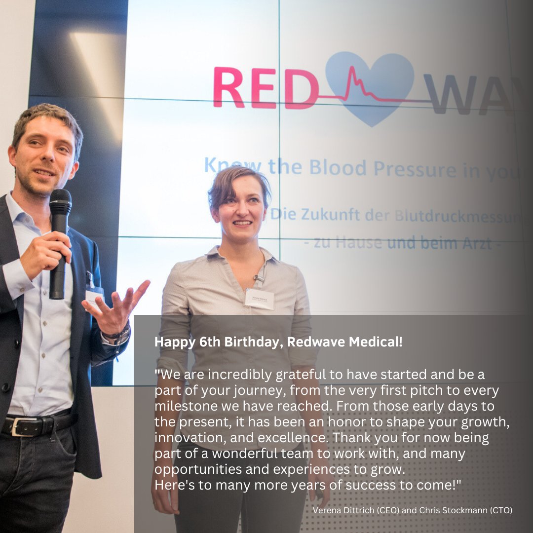 RedwaveMedical's tweet photo. Today, we celebrate a major milestone as we mark our 6th anniversary.🎉It's been an incredible journey, thanks to our amazing team, customers, and partners. We're grateful for your unwavering support and trust. Here's to shaping the future beyond #BloodPressure measurement!✨ https://t.co/UNLpPi25o0