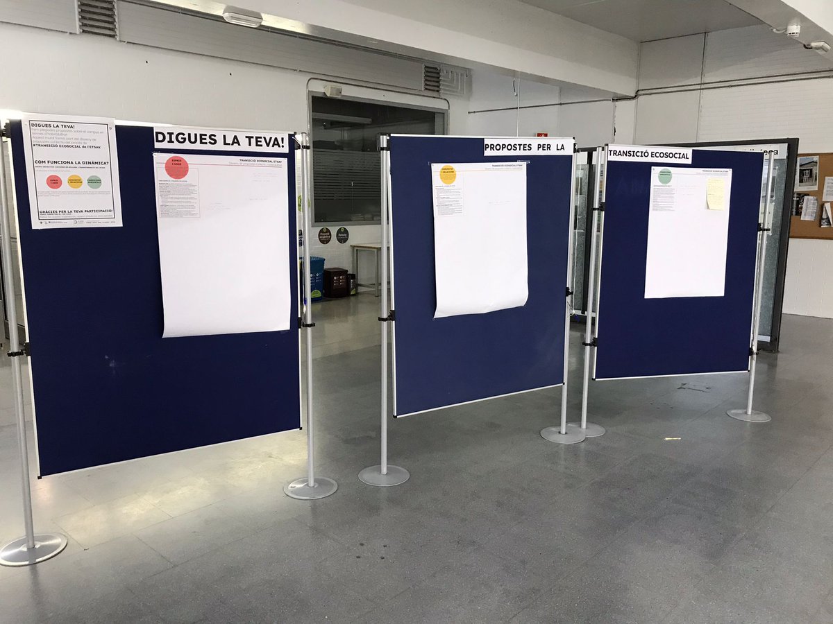 LaPolitja_'s tweet photo. 💡 Què creus que falla a l'@_etsav_ en clau d'habitabilitat? Comunitat educativa, volem conèixer la vostra opinió.    

> Vine l'11 de maig a les 10:30 h, Sala d'Actes 
> Omple els panells que trobaràs davant la biblioteca
amb les teves propostes  

#Singulars22 @econ_socialcat https://t.co/GeB7l0JIy8