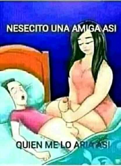 Seria rico tener una amiga asi