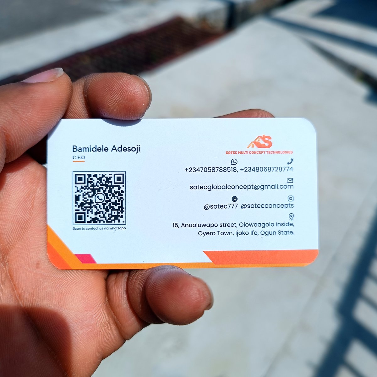 heydayprints's tweet photo. Get 100 pieces of business cards with free delivery and design for just 12,000. 

Slide 1 and 2 are the back and front of the business card, slide 3 is the design, and slide 4 is the customers reaction..

#businesscards #businesscard #printinlagos #lagosprinter #printinginlagos https://t.co/UVpN2Lkbap