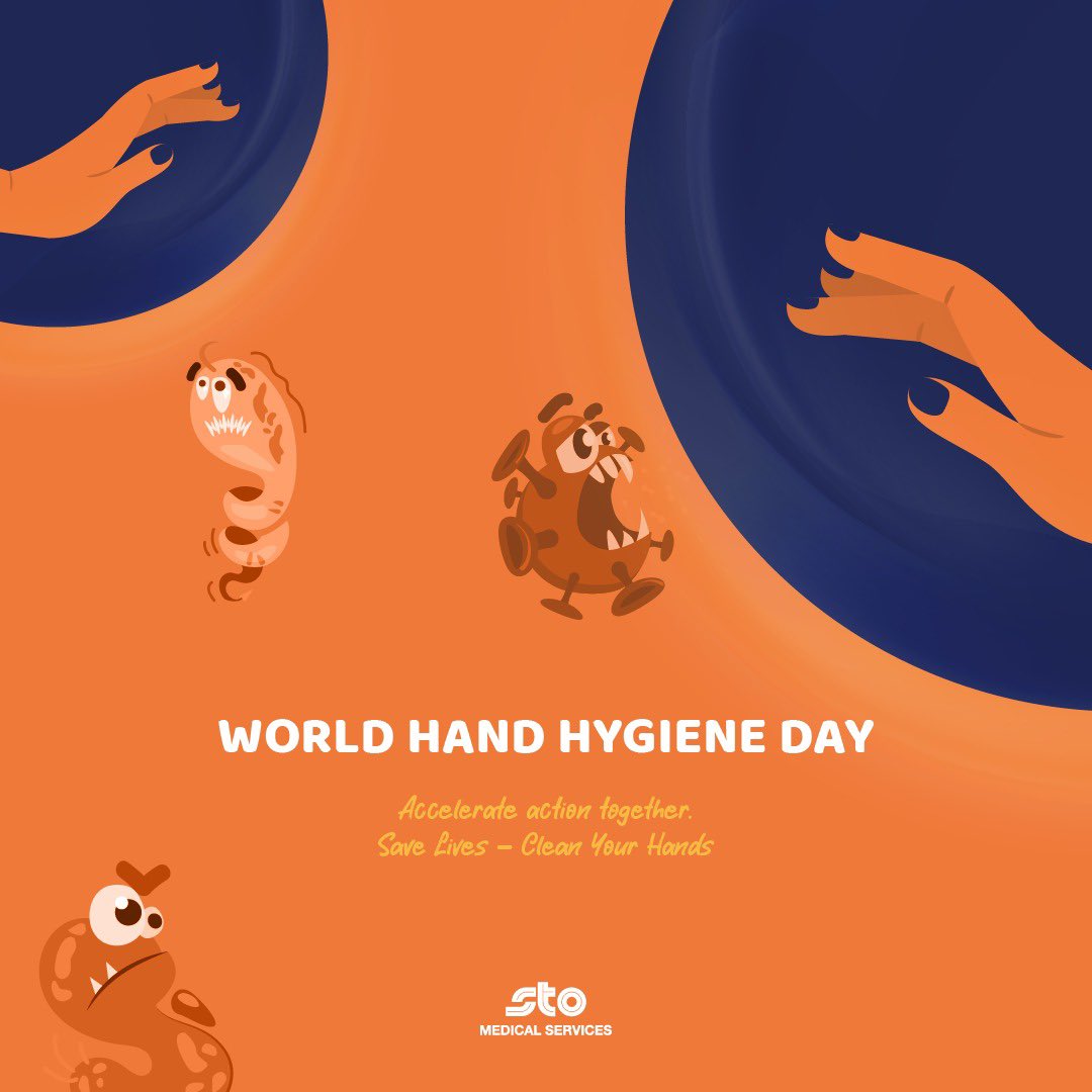 StoMedical's tweet photo. ‘Accelerate action together’ 
This year’s theme emphasizes the critical role that strong &amp; engaged communities of healthcare workers must play in galvanizing action to prevent infections &amp; antimicrobial resistance in healthcare. 

#WorldHandHygieneDay 🍃🫧 https://t.co/YihvcJ51aV