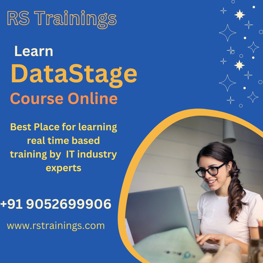 RSTrainings1's tweet image. RS Trainings is the ideal choice for your training needs. Our real-time based DataStage training in Hyderabad, taught by IT industry experts,
More details:=&amp;gt;rstrainings.com/datastage-onli…
Best Place for better leraning
#datastage #testing #etlcourse