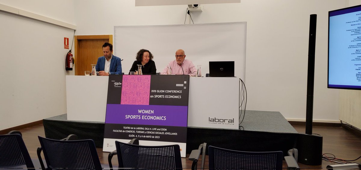 The 17th Gijon Conference on Sports Economics begins. This year the topic is Women's Sports Economics.