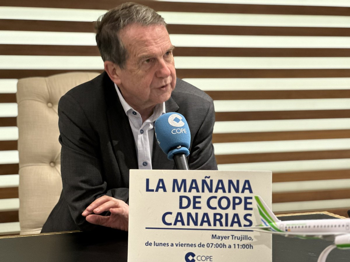 🎙️Este viernes celebramos el 5º aniversario de la ruta de <a href="/BinterCanarias/">Binter</a> entre Canarias y Vigo en la ciudad gallega con <a href="/MayerTrujillo/">Mayer Trujillo</a> haciendo #LaMañanaenCanarias desde el spa del <a href="/granhotelnagari/">Gran Hotel Nagari</a>.

📻COPE Más
💻cope.es/canarias
📱App <a href="/COPE/">COPE</a>