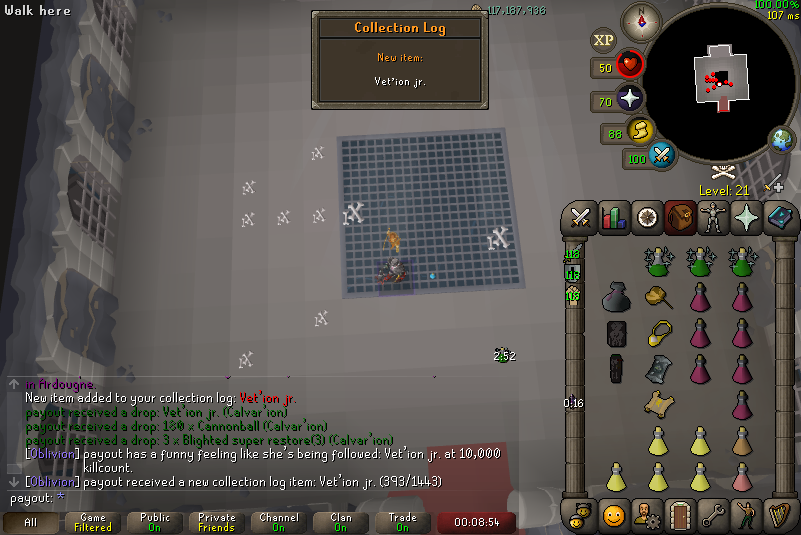 #17 
10,000 Vet'ion, 492 Calvar'ion