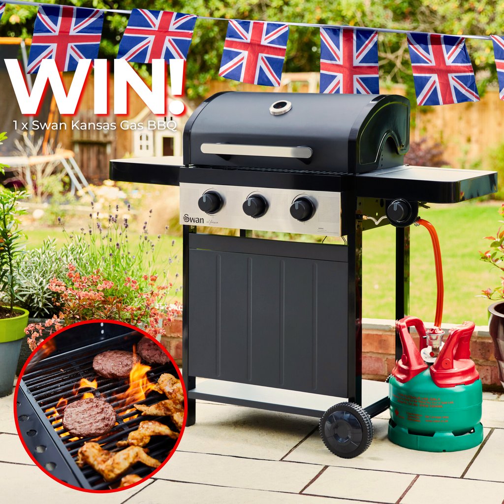 🇬🇧👑

To celebrate the King’s Coronation we are giving away one of our Kansas 3 Burner Gas BBQs to one lucky person to enjoy this Summer ☀️

TO ENTER:
❣️ Like &amp; retweet
📲 Follow @swanbranduk
☀️ Tag a friend &amp; use #CelebrateWithSwan

GOOD LUCK!❤️