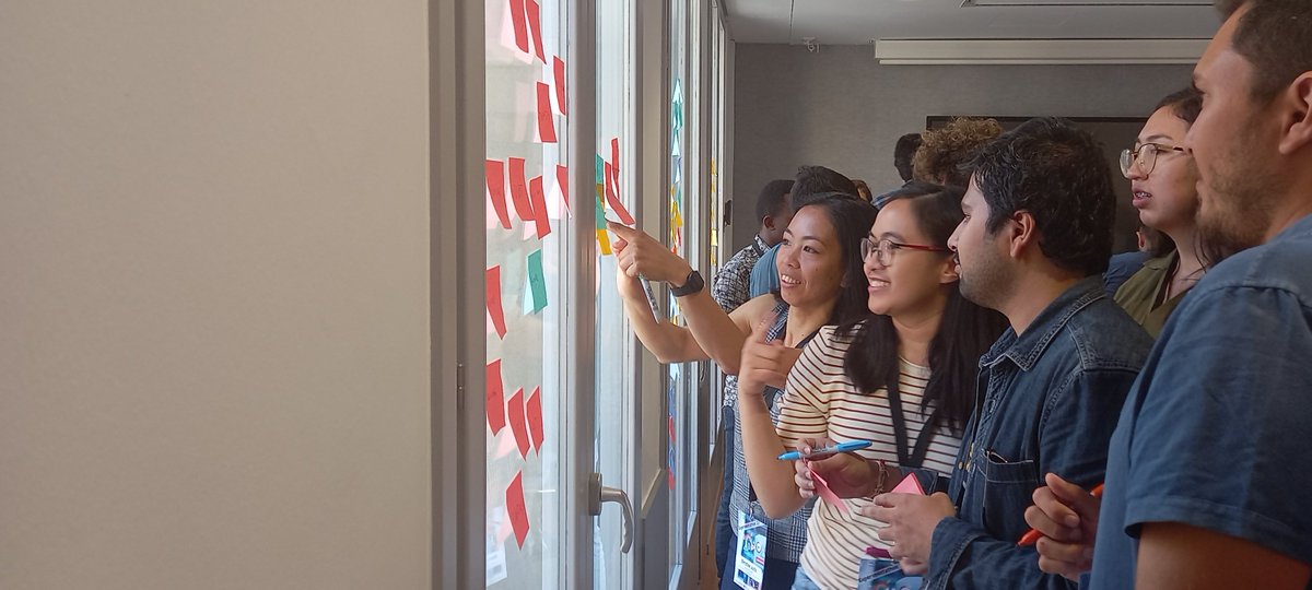 cofundURV's tweet photo. We are already at #Experimentathon🤖 with some of the #MSCA #cofundURV fellows! Right now, the participants are in the speed training with Lluis Sabadell, expert in design thinking and co-creation💡
#STEAM
#HUBexperimenta
@RetoExperimenta
@FECYT_Ciencia
@universitatURV https://t.co/dwsKcT8Ie8