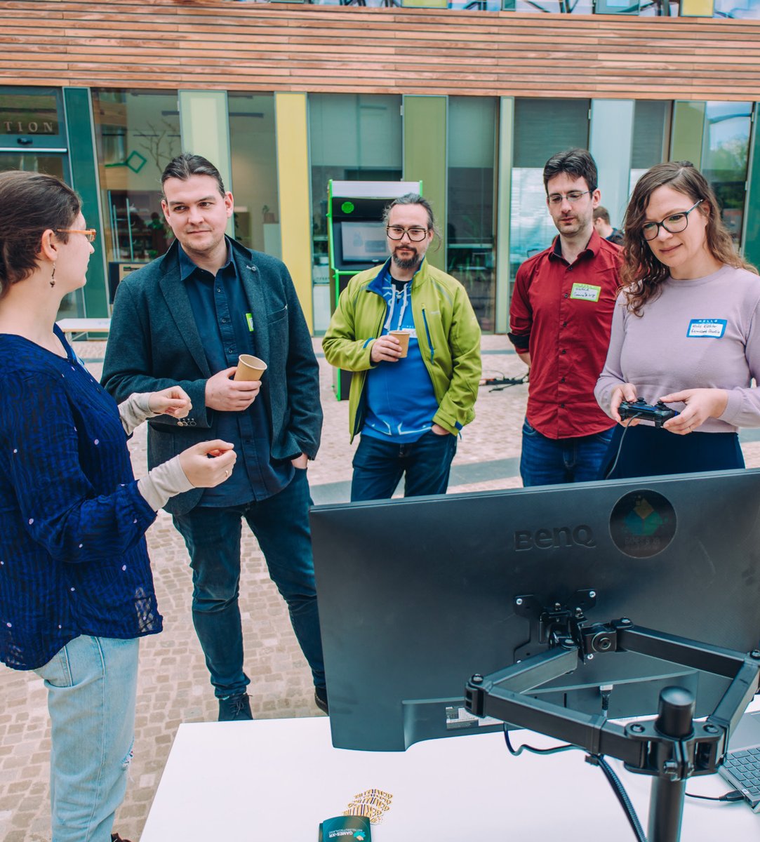 On April 27, we had a very inspiring day full of networking, exchanging ideas &amp; playful learning at the <a href="/Umweltbundesamt/">Umweltbundesamt</a>!

The "Games meet Umweltbundesamt" event featured great talks, a panel &amp; showcases of environmental games.

Learn more here:
shorturl.at/hiqB