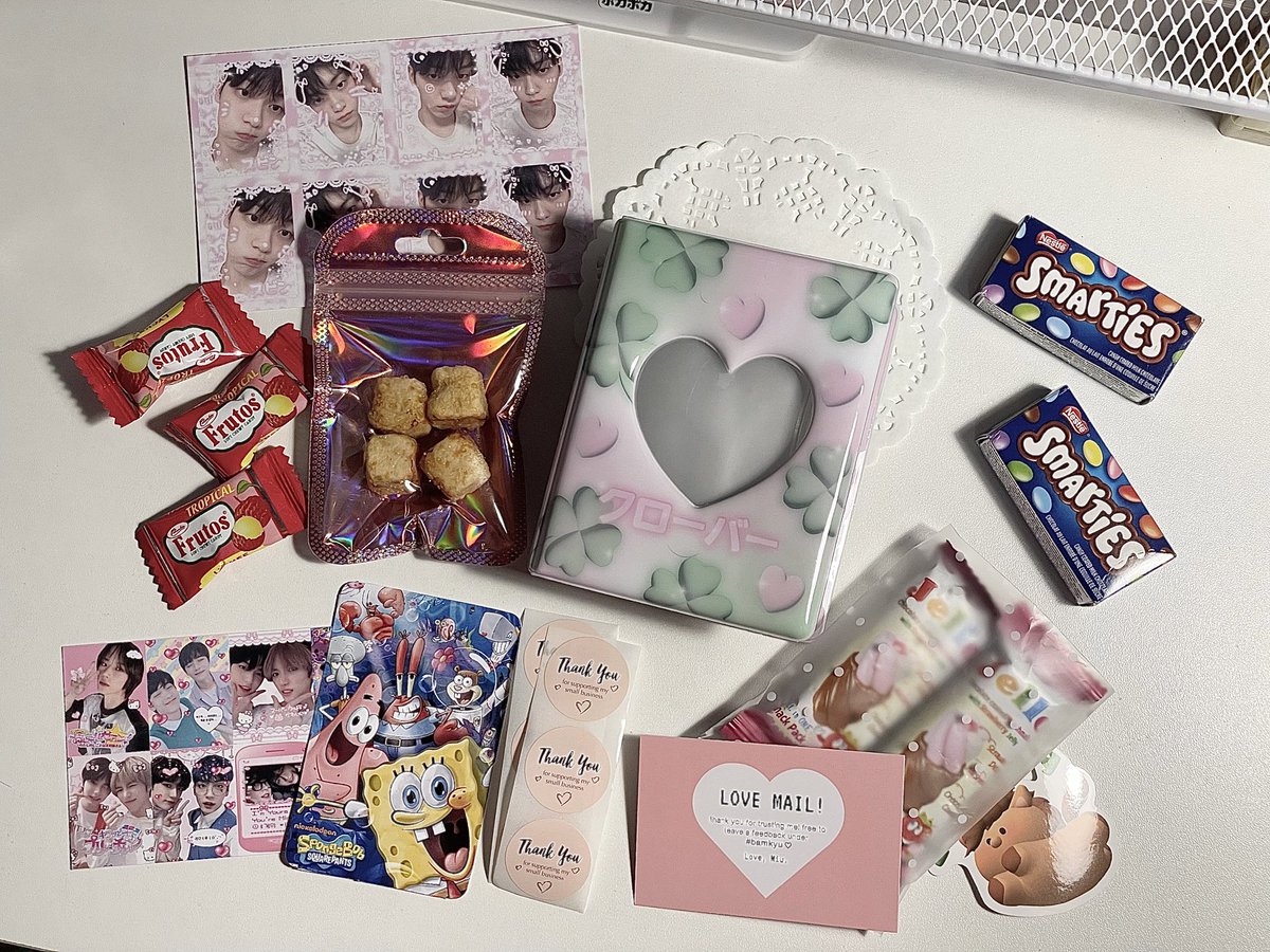 wtbeomie's tweet photo. hi miu! @dearbeomu ☆
the coll book arrived safely! nagulat aq bakit ang laki ng box HAHAH thank u for this 💘 til our next one!
#bamkyu #mailsforae🌷 https://t.co/rtJSb2KshO