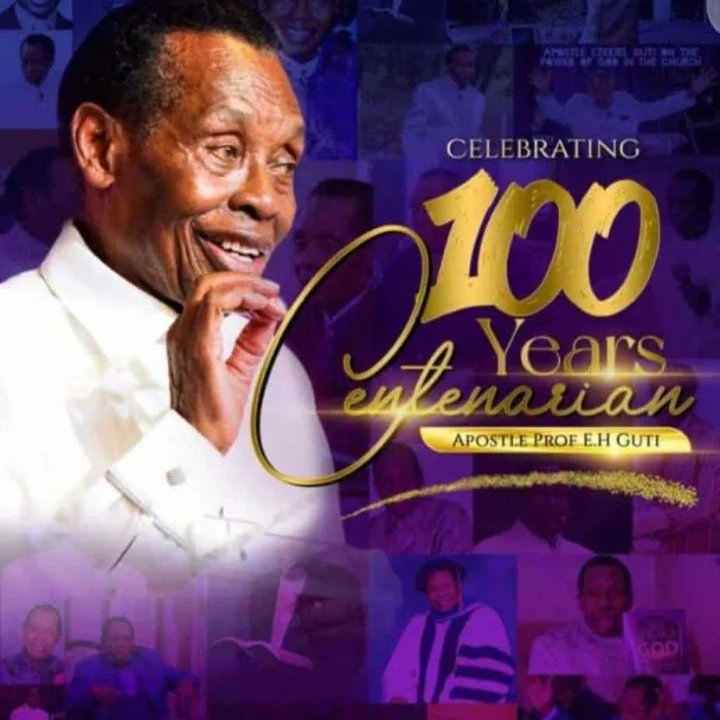 BrightMuseba's tweet photo. Happy 100, to our beloved father and servent of God, Archbishop professor Ezekiel Handinawangu Guti https://t.co/AwJoECgjds