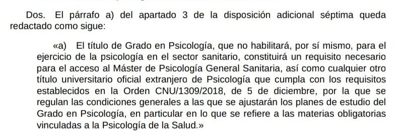 Huxir_Esp's tweet photo. Dice la Ley Organica de Universidades que desde su entrada en vigor el 12/4/23 se modifican la Ley de Salud Pública en su disposición adicional 7ma y los requisitos de acceso al MUPGS incluyen al título extranjero. Le toca a @UNIRuniversidad verificar si cumple la Orden CNU/1309. https://t.co/Tw9qhrPa6v