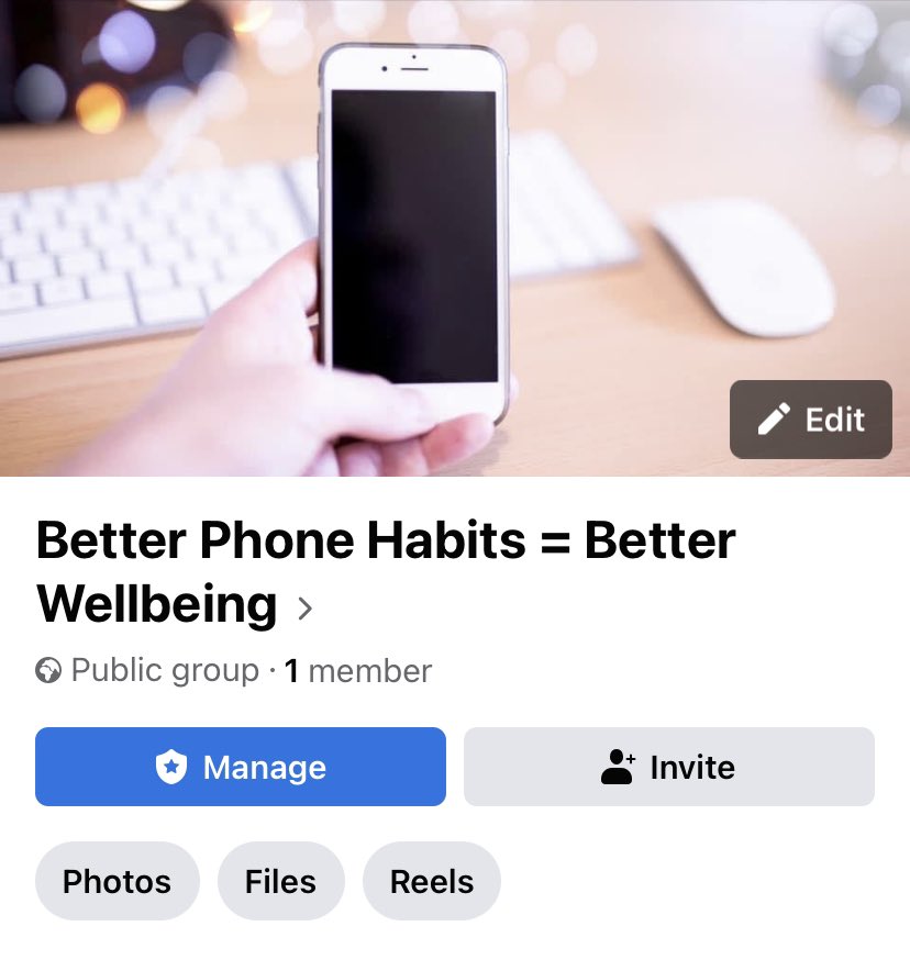 Is your phone taking over your life? Let’s change the relationship we have to our device. I’m excited to teach you how to do this through my new Facebook group. Join here: facebook.com/groups/1187419… #habitchange #phonehabits #betterwellbeing