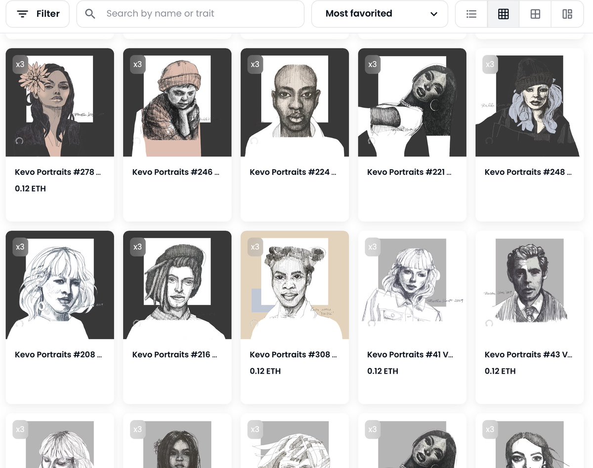 artriikkakevo's tweet photo. Tonight, after 9 PM Helsinki time, I will again list 20 of my #KevoPortraits. The 15 will be the next liked & viewed, and 5 based on my own selection.
Here you see some of the unlisted & most liked ones.. #nft #nfts #nftart #nftpfp #NFTCollection #nftcollector #KevoListing ☺️ https://t.co/aMySIz1gtS