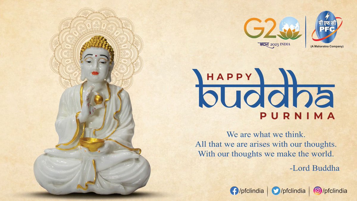 Let us reflect on the teachings of compassion, mindfulness, and wisdom that Lord Buddha imparted to the world. May these teachings inspire us to lead a life of kindness, generosity, and selflessness.

Happy Buddha Purnima!

#Buddha #BuddhaJayanti #BuddhaPoornima
