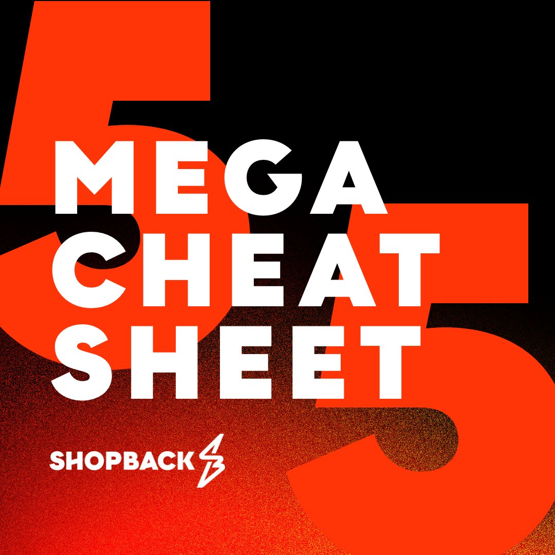 shopbackph's tweet photo. Looking for the best deals today? Here is a cheat sheet to help you maximize your savings and cashback! π€πΈ
#ShopBackForTheWins #55Deals https://t.co/oiNbhI5bRi