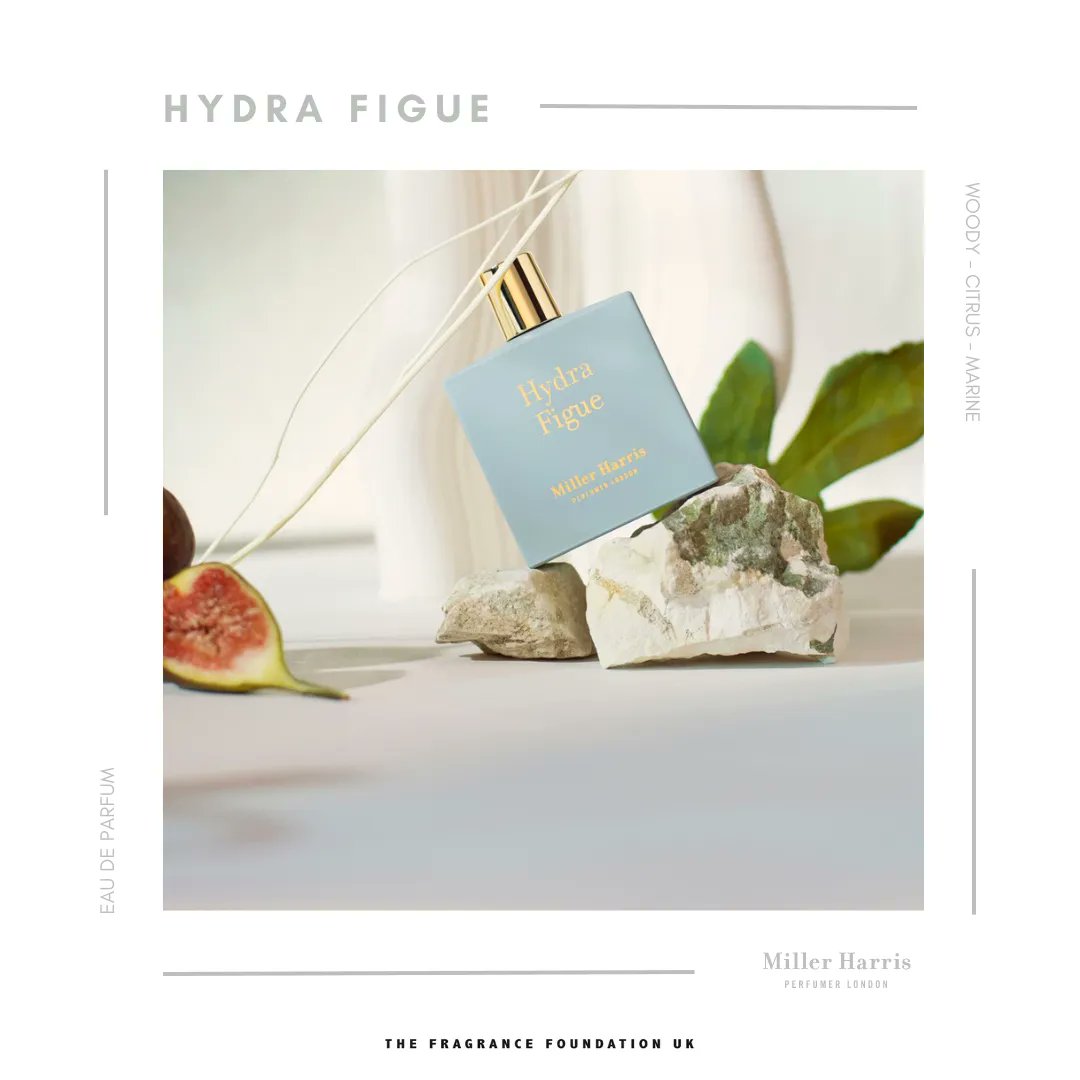 FragranceFDN_UK's tweet photo. Introducing #HydraFigue: #Millerharris' complex woody, citrus and marine #fragrance created by perfumer Emilie Bouge, capturing the natural wild beauty of #Hydra, which is also known as the ‘Pearl of the Aegean Sea’ 🍃 https://t.co/sfDwt8ILLm