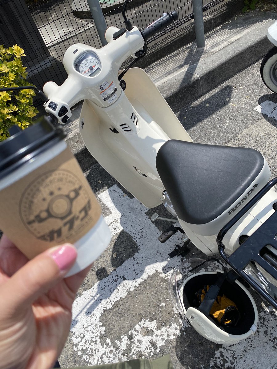 mini_3368's tweet photo. ミカブミッションNo.19
ミカブでバイカーの聖地『ふわり』まで行ってきたよ🛵
バイクの免許取って半年！ここに来ることがひとつの目標だったのでとりあえずミッションクリア出来たよ‼️
#スーパーカブ110 
#カブ主
#カブ女子
#カブツーリング
#ミカブ
#ミカブミッションクリア https://t.co/rTuPH4KPwj