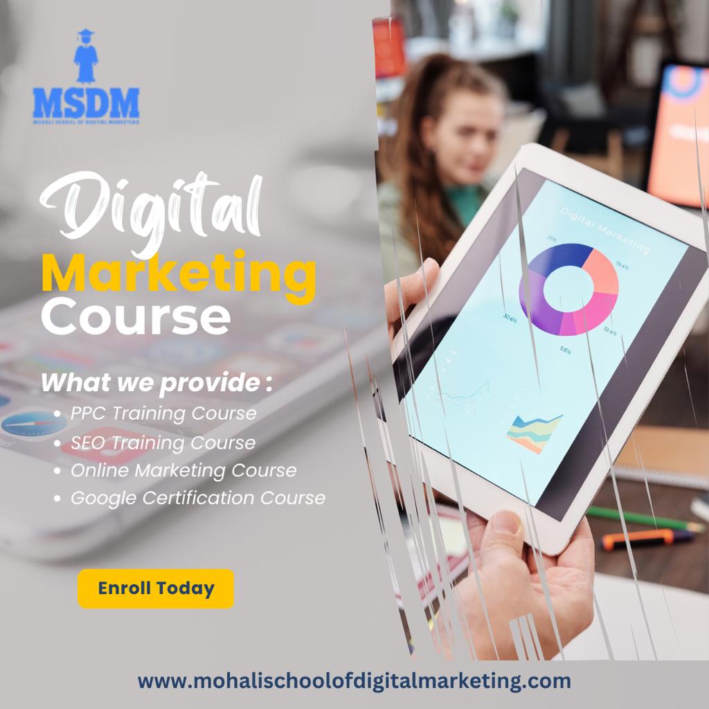 mohali_schoolDM's tweet photo. Don't miss out on this opportunity to enhance your digital marketing skills. Join now at Mohali School of Digital Marketing and become a digital marketing pro!
Call today at +91 90500-55400 to learn more! #digital #digitalmarketing #msdm https://t.co/8lJqs3P6Ca