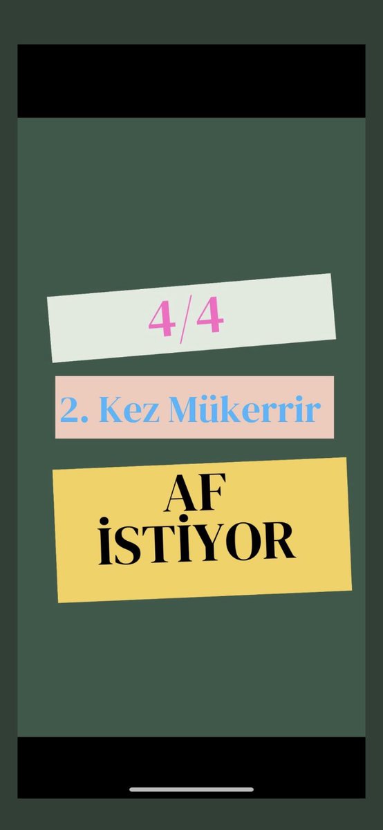OziTerazi's tweet photo. @YildizFeti 3 yıl ceza indirimi verecektiniz Feti Bey ne oldu?
2. Mükerrer 4/4 bitik artık hayat ışımız söndü https://t.co/yKnMPlA0wv