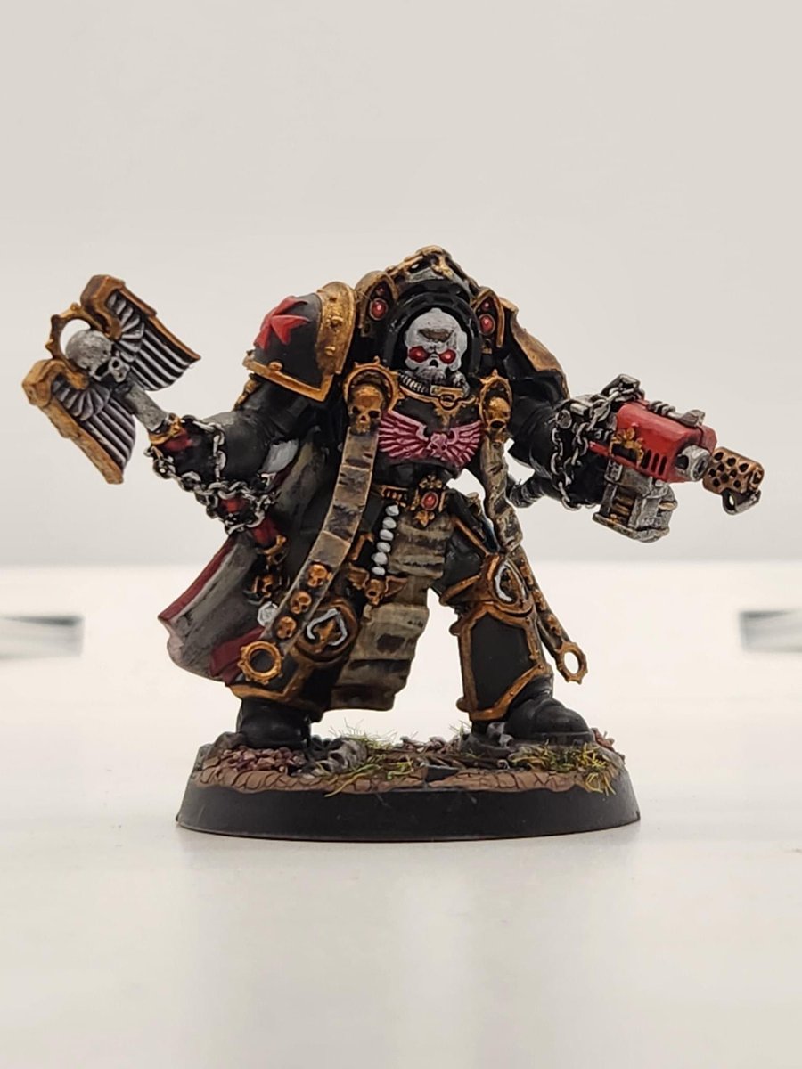 theeternalcrus1's tweet photo. Definitely seeing an upsurge in #btterminators in the group for some reason?
Here are Mark Keenโs #assaultterminators and #btchaplain to lead them.
#blacktemplars #40k #modelpainting #blacktemplars_40k #warhammer #spacemarine #gw #swordbrethren #warhammercommunity #40k https://t.co/Xxvfh8IPa5