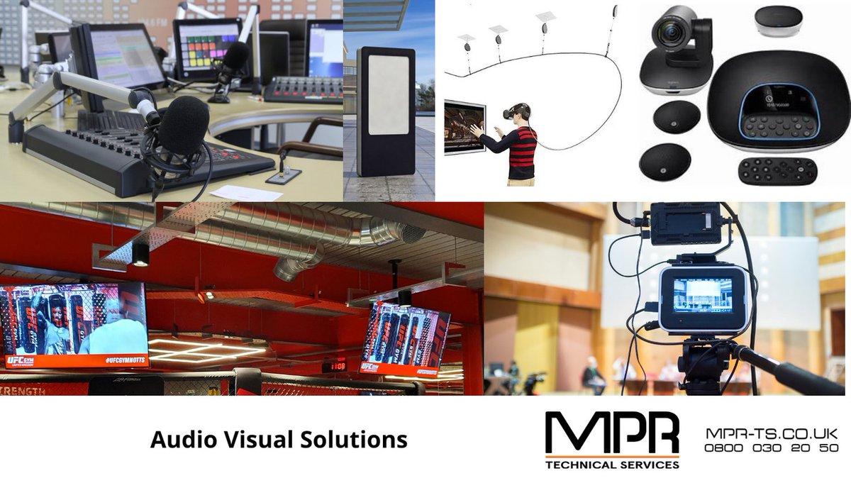 Across all business vectors, digital solutions allow for streamlined communication.  Conferencing rooms,  digital signage, broadcasting audio or visual messages to staff and customers we can help you promote your business. 
#technicalservices #audiovisualsolutions