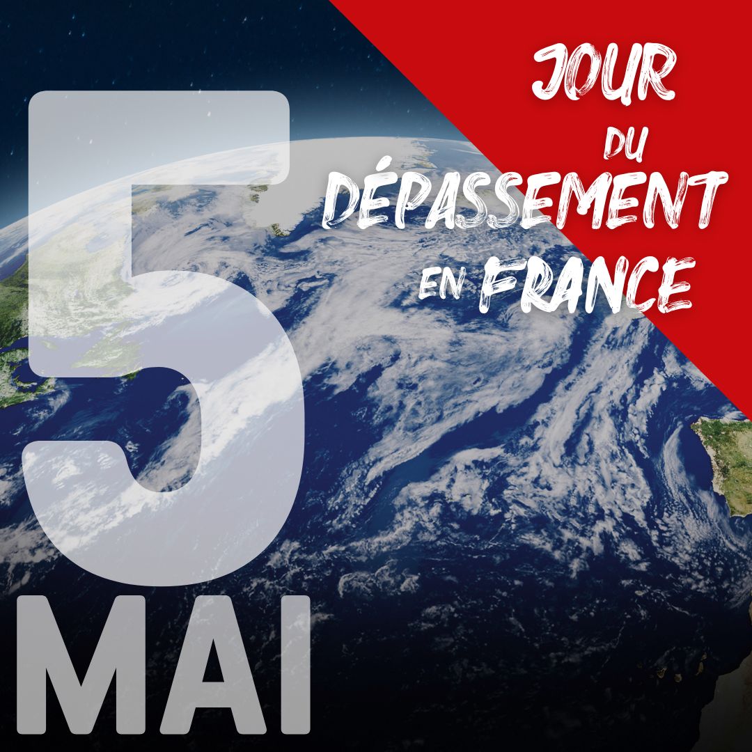 FNEasso's tweet photo. #ObjectifSobriété
🇨🇵 C’est déjà le jour du dépassement pour la France… Si toute l'humanité vivait comme la France, il faudrait 2,9 planètes.
🌍 Pour aller vers un #MondeVivable�� 1,5 planète en 2030, puis 1 planète à l’horizon 2050
👉 En savoir plus : https://t.co/Pyqin5YnM2 https://t.co/1OY7q3ntmr