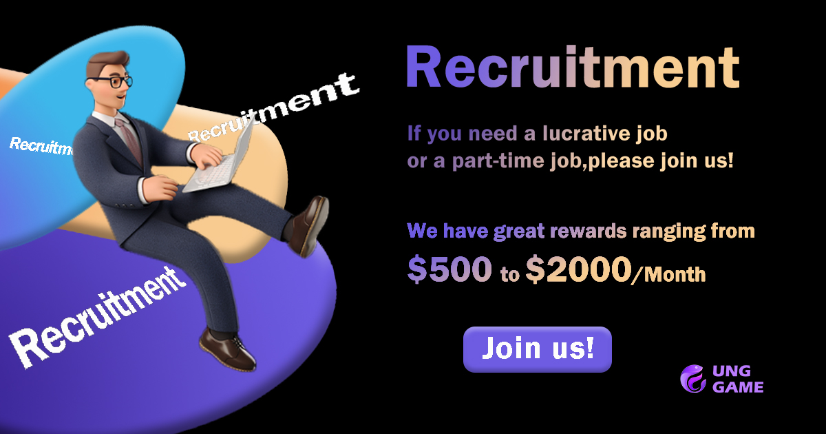 unggames's tweet photo. 🙌Hello, we're hiring to join our team

•We are looking for community agents

•Our monthly bonuses range from $500 to $2,000

❤️Like + RT

👉Interested? Write me to DM
#hiring #partime #web3 #jobs #nft #webGames #eth #art #BTC  #game #NFT #HIRINGNOW #NFTs #web3jobs #Web3gaming https://t.co/juPHcZAXNa