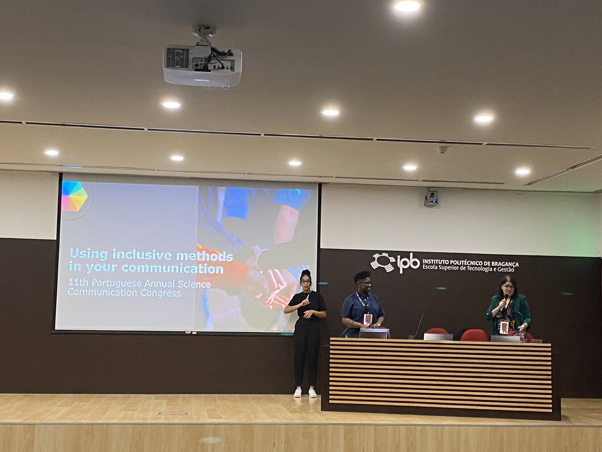 “Remember the communication part of your science communication: using inclusive methods in your message” by 
Lenna Cumberbatch. So important! #SciComPt2023